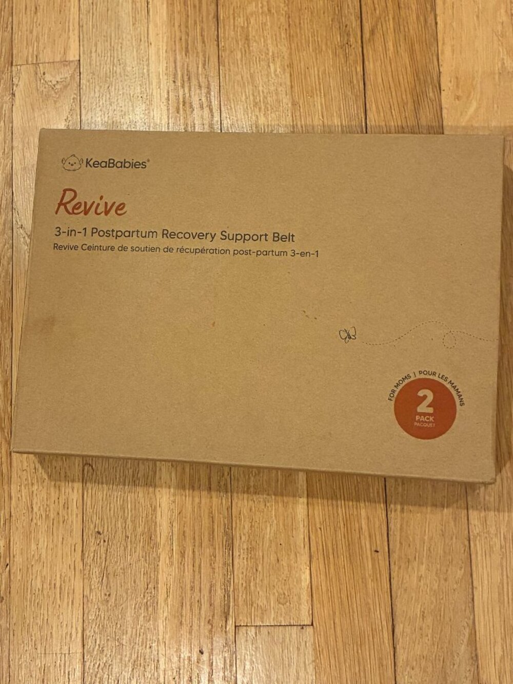 Revive KeaBabies 3-in-1 Postpartum Recovery Support Belt 2pk